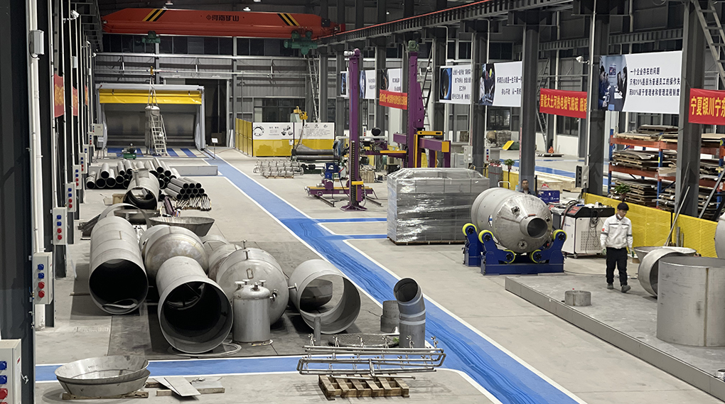 SUS630 laminated steel plate failure and repair